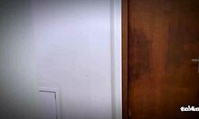 Oh wow, I called my neighbor for a hidden blowjob on the stairs!