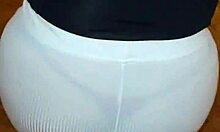 offering cash to a curvy venezuelan milf in red thong for outdoor fun