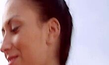 Beautiful Sunset Lesbians Masturbate Together