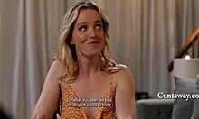 husbands asleep while ladies awaken for rimjob and scissoring fun with vanna bardot, charlie forde, and hayley davies