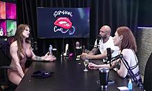 tati weg having dirty talk on sensualcast part 2, with sensual sex and anal in lingerie