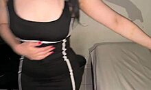 i met this beautiful colombian petite 18+ babe and she deepthroats me in pov