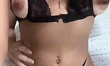 Amateur deepthroats and gets ass fucked hard