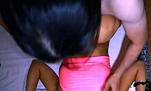 the petite secretary cheats with boss in office after hours, partners unaware