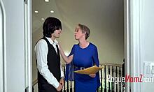 teen students bang two hot milfs at pta