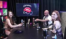 tati weg having dirty talk on sensualcast part 2, with sensual sex and anal in lingerie