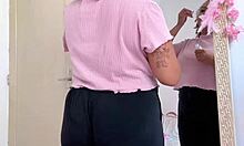 Chubby Girl Farts While Prepping for Date in Sexy Outfit