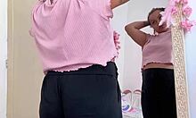 Chubby Girl Farts While Prepping for Date in Sexy Outfit