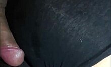 Sleepover with Friend in Mini Black Shorts