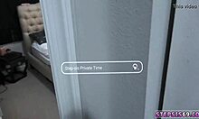 teen brunette couple on webcam - devirginized for my birthday!