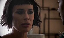 Passionate brunette in stockings enjoys fucking spanish sub in homemade taboo scene