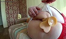 girlfriend fucks mature milf with fat ass in lesbians pov