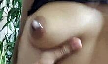 husband says, 'i can't take it anymore,' and makes his hairy wife sit on my face for cunilingus