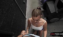 Caught cheating in the gym? That teen's sneaky sex with monster cock!