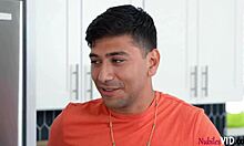 horny petite teen babe deepthroats and fucks, getting creampie in hidden sex!