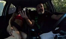 Kah Resende Twerks And Dances In The Car In Braganca Paulista