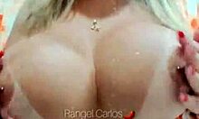 latina teases with big pussy lips.