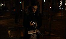 Nerdy Playgirl Impaled on Strapon in Wild Amateur Action