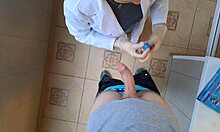 young russian doctor gave me a blowjob at the appointment asmr pov