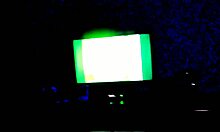 Out of this world orgasm on dildo with horny teen 18+ pussy and toys