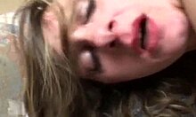 Italian amateur gets hot cum in mouth, so exciting!