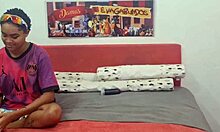 leo ogre, the terror of sandals, is back. activating reset mode on skinny teen slut's ass again