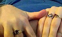 Horny friend narrates close-up fingering of wet pussy in masturbation session