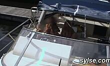 European amateurs flashing and having anal sex in public train orgy.