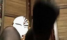 pantyhose solo in lingerie