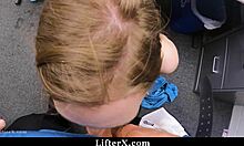 لصة لطيفة كلير روز متلبسة تسرق من الرفوف - lifterx