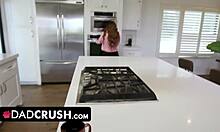 omg, during charades, stepdaughter kissed stepdad and gave him a huge boner 😏