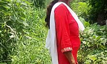 yo, my girlfriend’s getting wild fucking outdoors in the forest