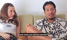 Martina, flirt with daddy's friend?