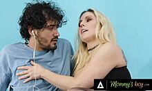 Christie Stevens lets the teen fuck her hard!