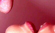 Fucking My Friend's Japanese Girlfriend with Cum in Mouth Close-Up