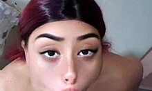 Amateur colombian gets anal creampie and facial cumshot