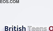 british teen rides guy's face suggestively