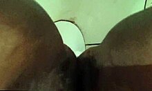 Curvy Wife Touches Herself In Church Bathroom