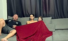 I went to my nephews house to meet his girlfriend but I ended up fucking her.