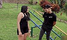 Why do step siblings fuck hard outdoors with big cocks? Watch the full story