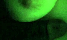 Homemade amateurs engage in titty fucking with cumshot on tits cum titty fuck!