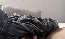 Curvy Plump Woman Uses Vibrator On Her Beaver In Bedroom