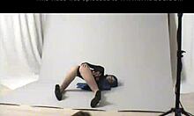 Amateur Teen Cosplays Raven In Outdoor Public Costume