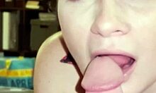 Tattooed Italian Teases with Deepthroat and Cowgirl on Big Cock