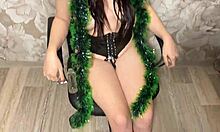 Step Sister Showed Me Her Christmas Costume And Gave Me Her Holes As A Gift