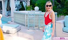 Lesbian Babe Licks Pussy Of Two Best Friends