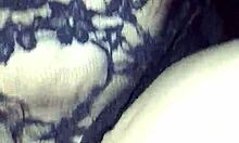 Fuck Girlfriend's Ass with Buttplug in Lingerie