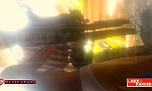 kassandra hermosa señorita baila y muestra su bonito cuerpo para los fans