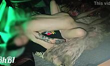 we had sex on a squeaky illuminated hotel bed