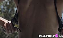 Passionate Posing Action With Hot Big Ass Blonde Milf Model Lindsay Marie And Amazing Babe Thera Jane